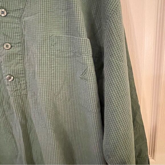 Nautica vintage two-piece pajama set gown and pants - Picture 3 of 9